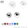 1.2mm (16gauge) Steel Ball mit Opal