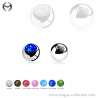 1.2mm (16gauge) Steel Ball with Opal