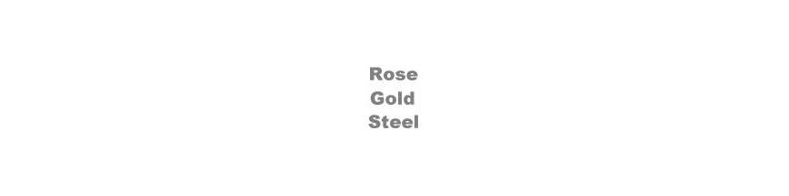 Schraub Zubehör für Piercings in 18K Rose Gold Steel 316L
